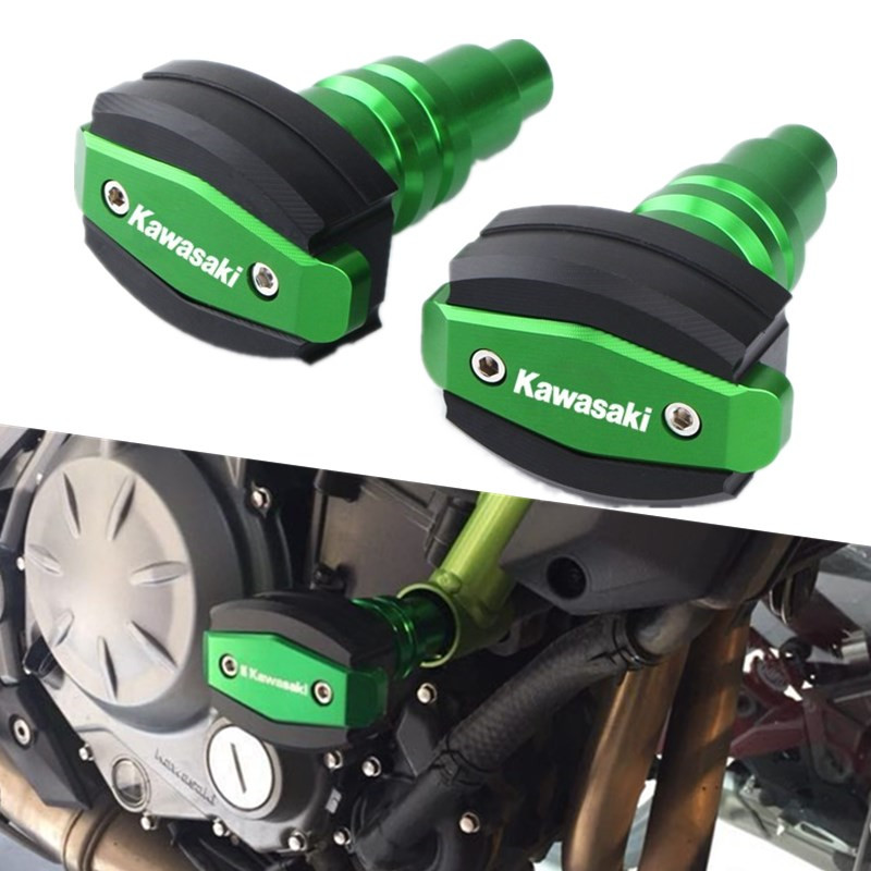 适用川崎 ZX-6R 13-16年 ZX-10R 11-16年大牛 改装防摔球 防摔胶