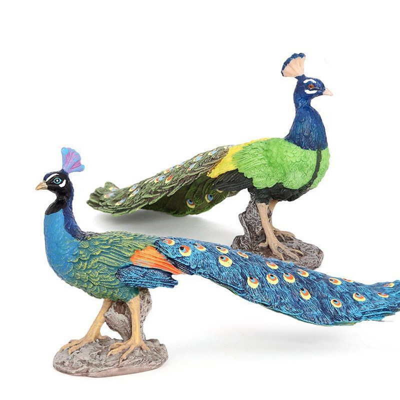 儿童仿真孔雀模型鸟类飞禽动物玩具蓝孔雀开屏认知教具礼物摆件,玩具/童车/益智/积木/模型,仿真/动物玩偶,淘宝优惠券,粉丝福利购,淘宝优惠卷