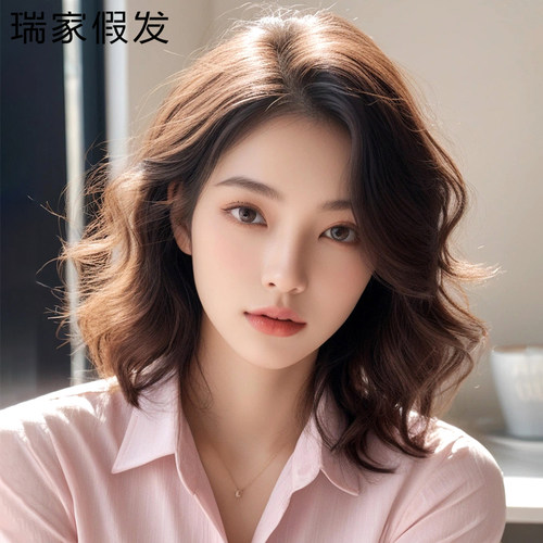 微卷假发瑞家全头套妈妈发