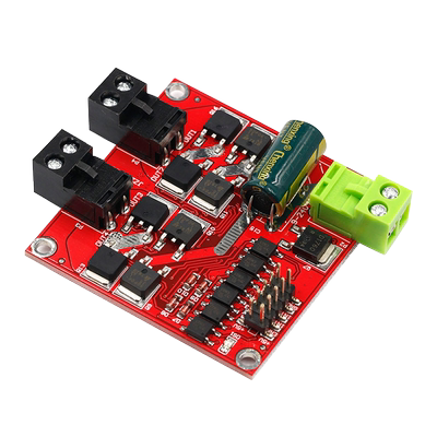 7A160W电机驱动模块双路直流