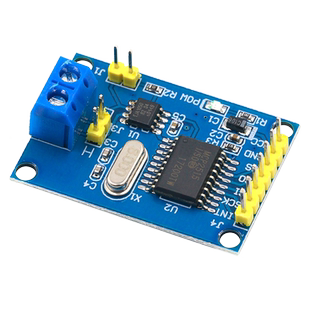 MCP2515 CAN总线模块 TJA1050接收器 SPI协议 51单片机程序例程