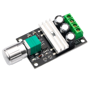 PWM直流电机调速器6V12V24V28V 3A调速开关 1203BK