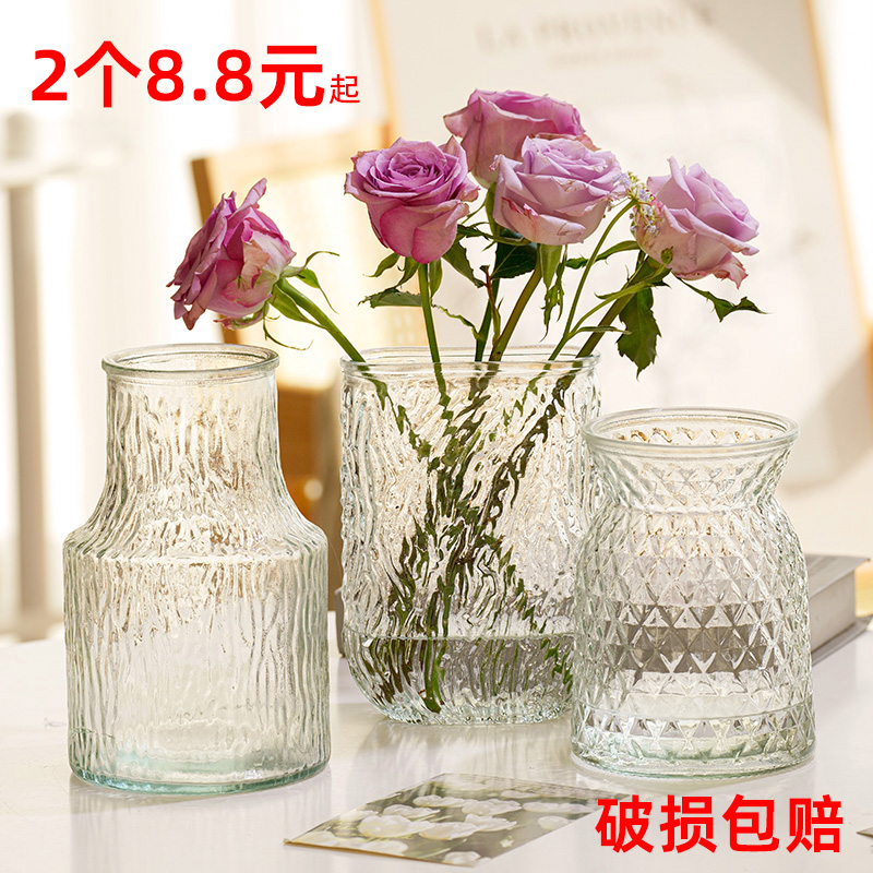 欧式创意玻璃花瓶简约网红水