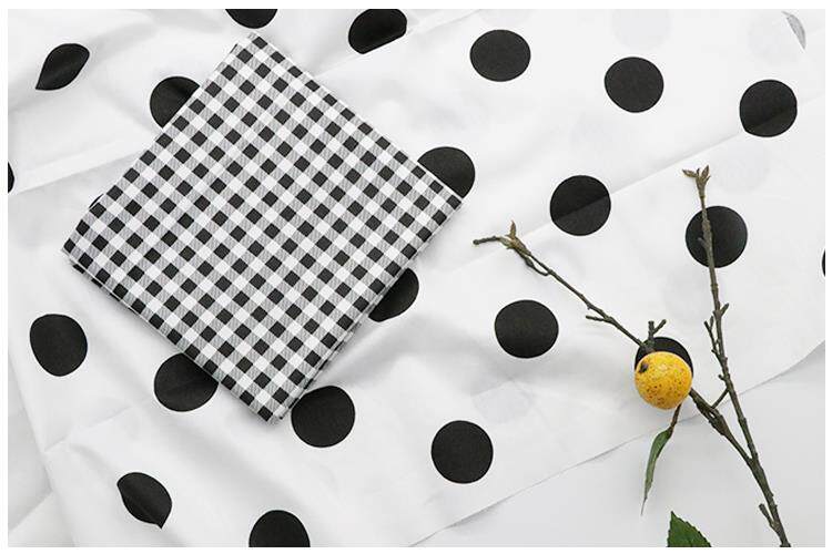 ins黑白纯棉ab版斜纹布料diy床单被套面料代加工|msdalam kategori rumah Fabrik, bahan kapas/kain/Diy buatan tangan kain kain - dari Buy2taobao.com untuk memberikan perkhidmatan ejen Taobao profesional membeli