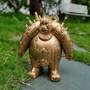 独立站新款蒙多沙万树脂雕像树脂工艺品摆件家居花园园林书房摆件