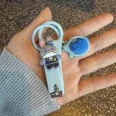 软萌可爱卡通小动物兔子警官指甲刀儿童创意萌趣狐狸兔子指甲钳