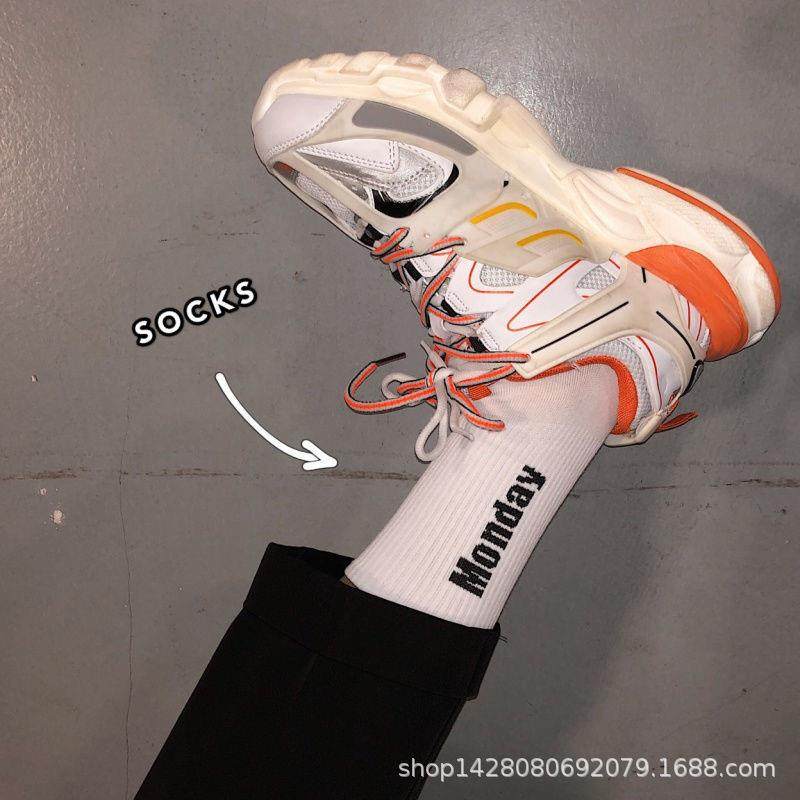 学生中筒袜跨境字母星期袜运动棉袜篮球长袜春秋男士袜子吸汗,女士内衣/男士内衣/家居服,连裤袜/打底袜,淘宝优惠券,粉丝福利购,淘宝优惠卷