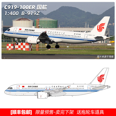 PandaModel919-100ER合金飞机