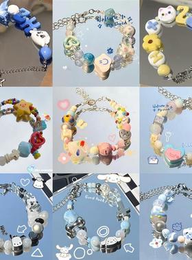 多巴胺小怪兽串珠手链可