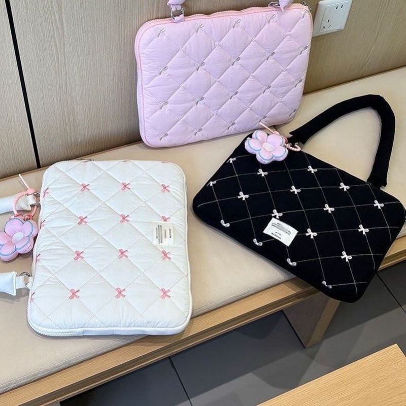 【家用优选】韩国ins少女心苹果笔记本电脑包ipad11寸内胆包15.6寸收纳保护套