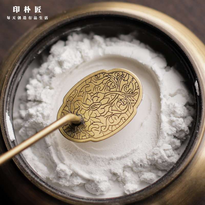 纯铜拉丝香道套装用品香拓香粉压香灰押制香打香篆工具入门整平器