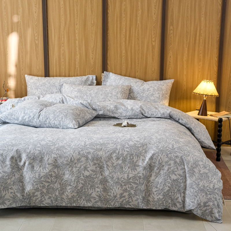 25秋冬新款全棉加厚生态磨毛四件套床上用品三件套纯棉套件可定制