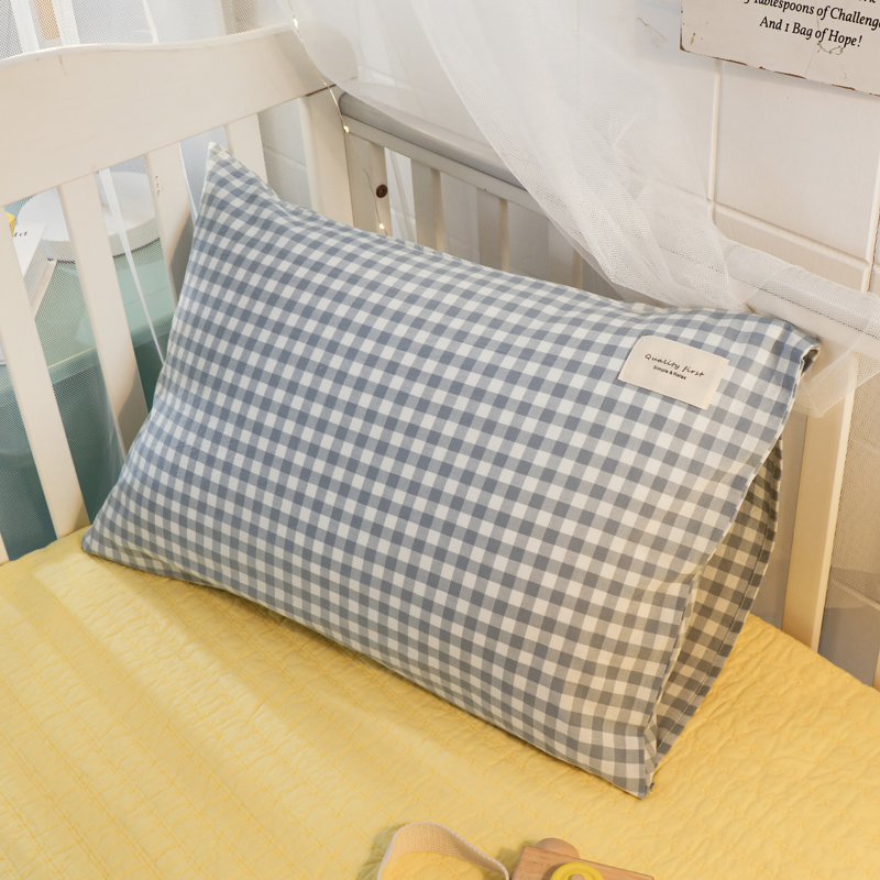 水洗纯棉100全棉枕头枕套一对装48x74家用小号尺寸30x50儿童40x60