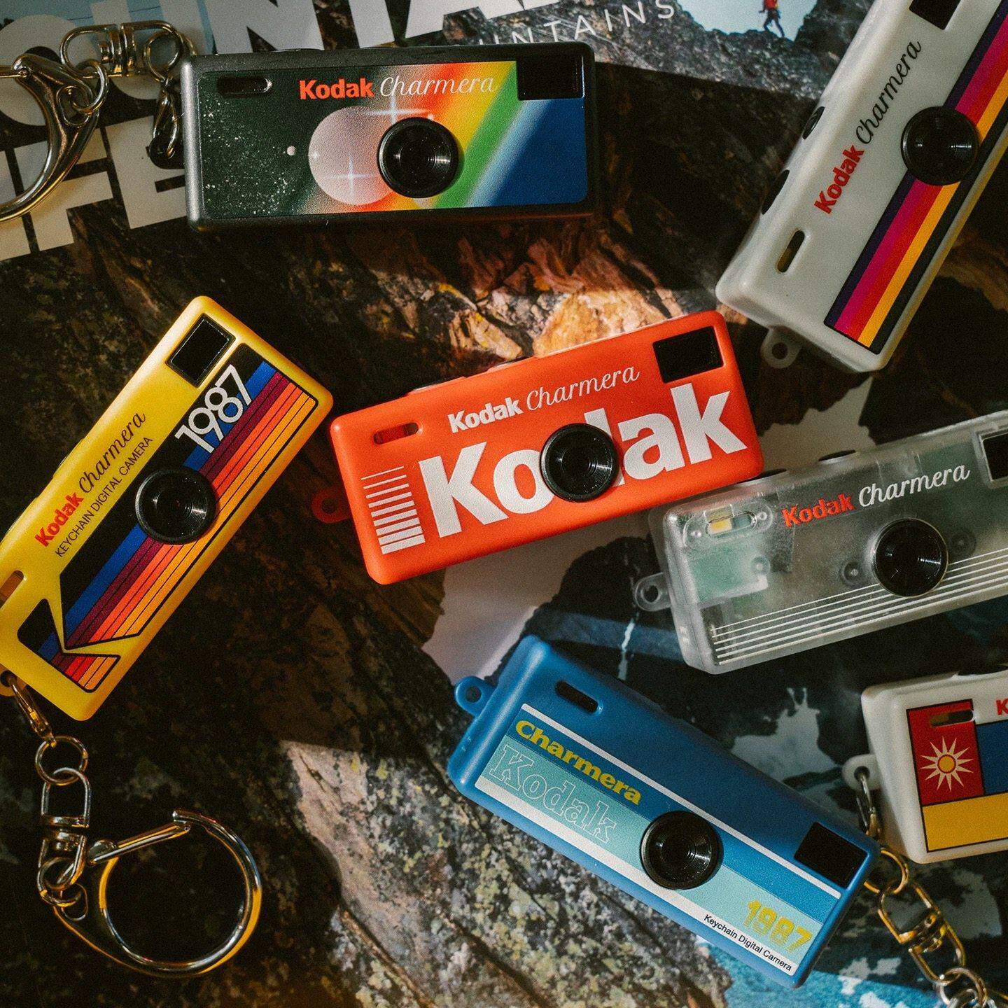 Kodak/柯达 Charmera钥匙扣1987迷你数码相机盲盒现货相机ccd礼盒