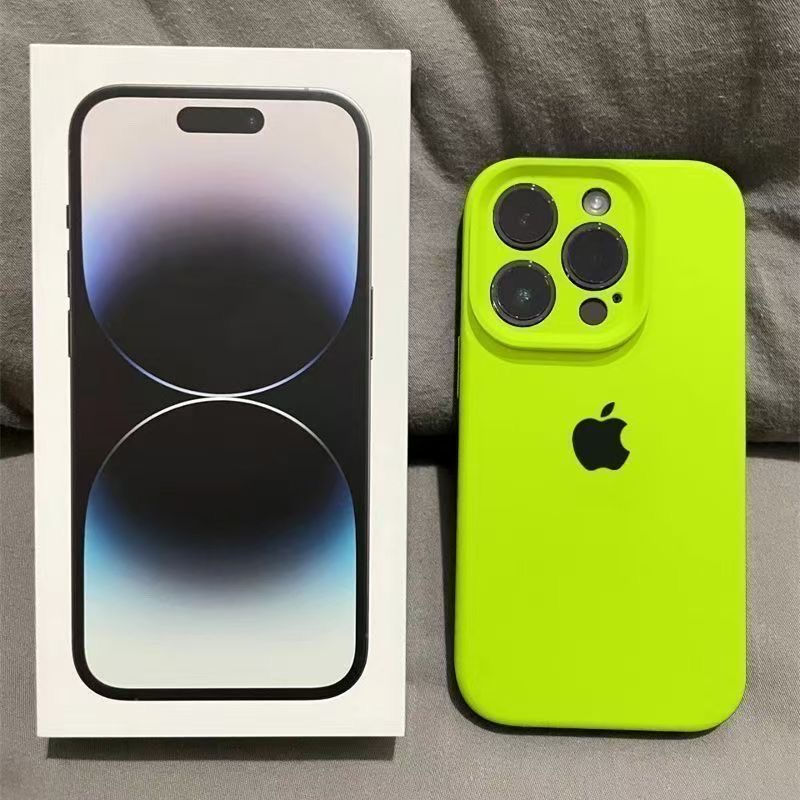 iPhone16pro手机壳硅15promax简液约软胶壳14网红13保护套态12/11