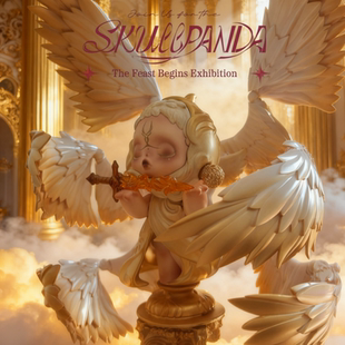 纯手工泡泡玛特天使序列SP天使改娃diy摆件盲盒礼物摆件生日礼物