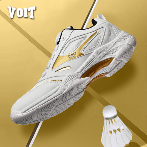 Voit/沃特羽毛球鞋旋转纽