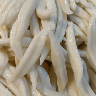 临海特色原味鱼面可做海鲜面疙瘩有嚼劲手工面疙瘩面条年糕面顺丰