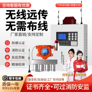 氰化氢检测仪臭氧检测仪氨气二氧化碳氮氧化物检测仪4G联网免布线