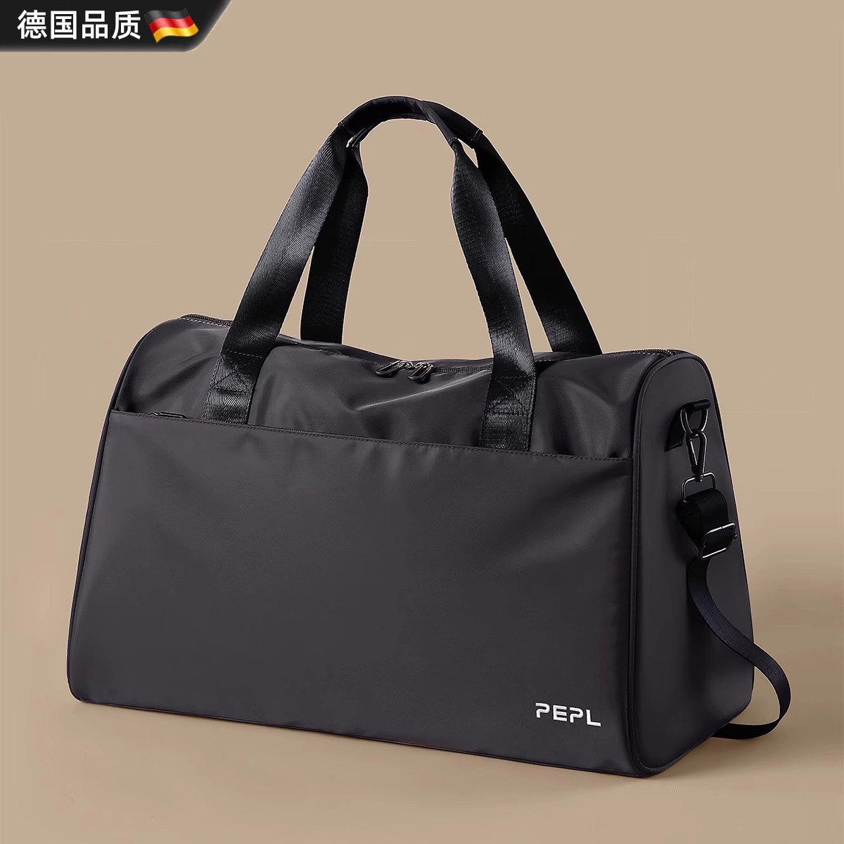 德国手提包男女款大容量短途行李包轻便旅游健身包出差商务登机包
