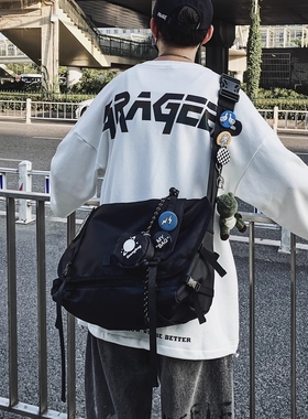 法国Colorin Kite斜挎包男士大容量韩版工装包邮差包防泼水单肩包