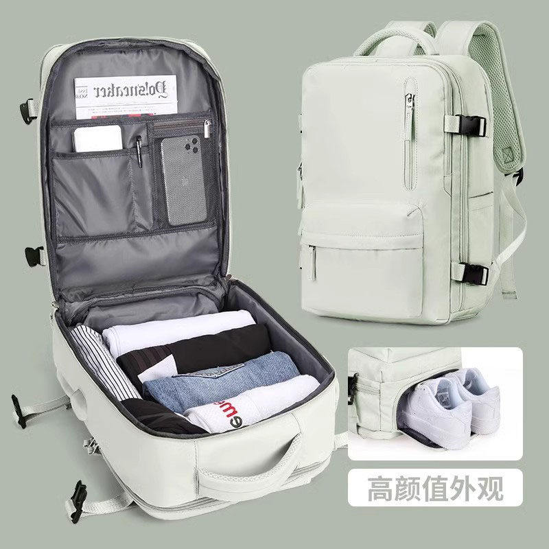 德国旅行双肩背包短途旅游大容量行李包学生电脑包出差便携式男女