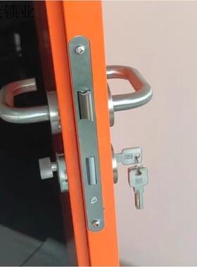 防火7255锁304不锈钢消防通用医院过道锁门锁7260办公室锁锁防火