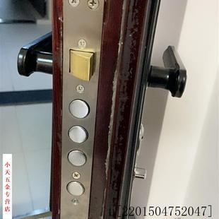 通用型防盗门木铁大门把手面板手柄锁 入户不锈钢家用锁套装