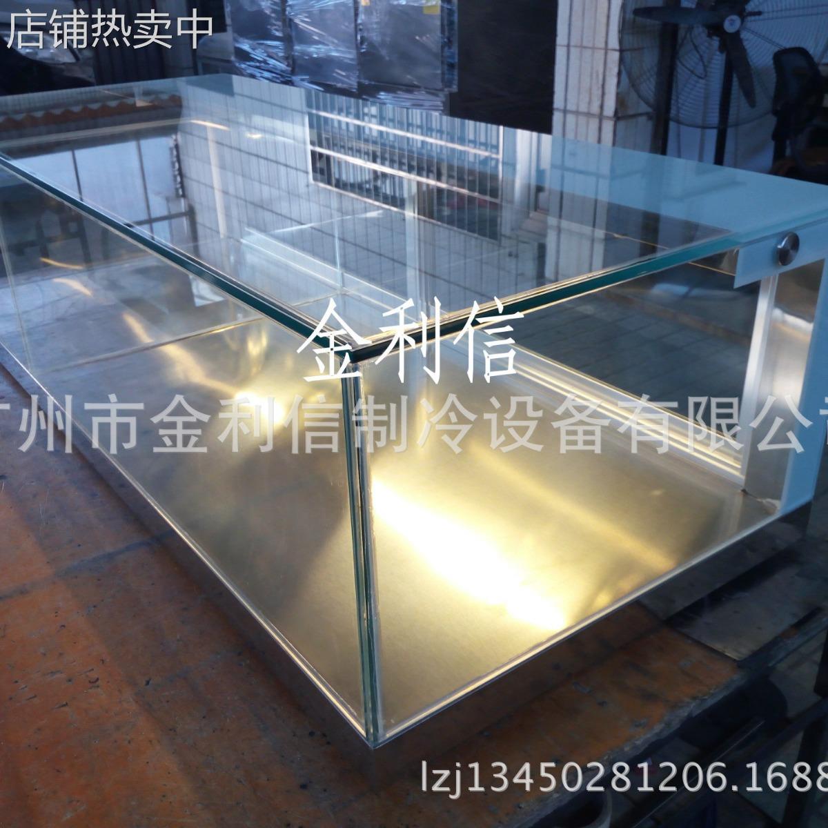 供应台式直角烤鸡保温陈列炉汉堡薯条电热加热展示柜