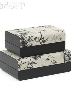 现代风轻奢中式法式收纳首饰盒桌面摆件衣帽间书房创意样板间装饰