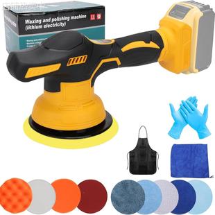 数显无线打蜡机神器18v汽车漆面专用美容划痕修复电动打磨抛光机
