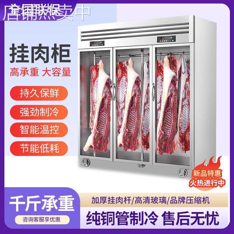 挂肉柜商用大容量冷冻冷藏保鲜冷柜挂牛羊肉立式冰柜吊肉柜展示柜