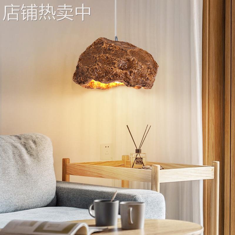 侘寂风餐厅茶吧台工作室书房现代简约别墅服装店卧室玄关阳台吊灯