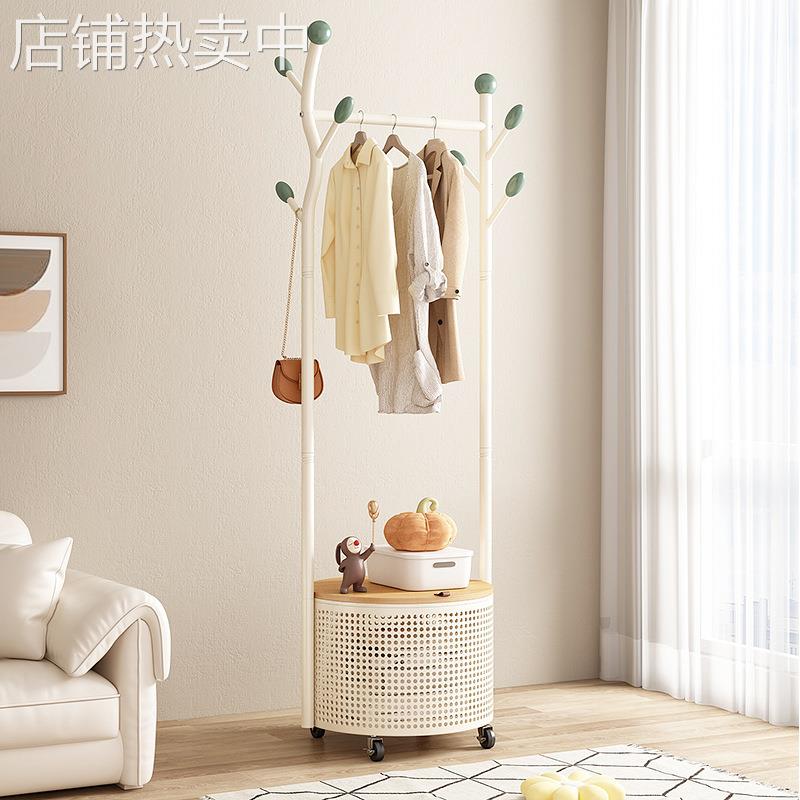 挂衣架落地卧室家用衣帽架小型不占空间挂衣服架子阳台客厅晾衣架