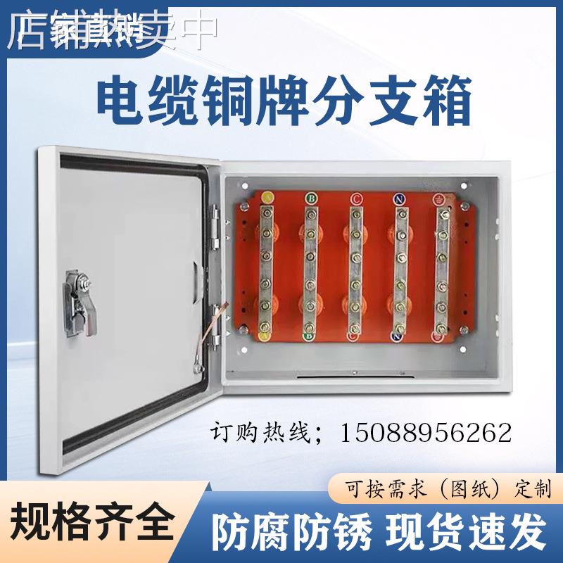 矿物质电缆分支箱 铜牌T接箱楼层分流配电箱 低压接线端子绝缘箱