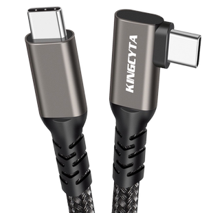 英西达 适用Oculus Quest2游戏VR眼镜串流线Meta QuestPro数据线AR LINK传输线弯头TYPE-C充电线连电脑steam