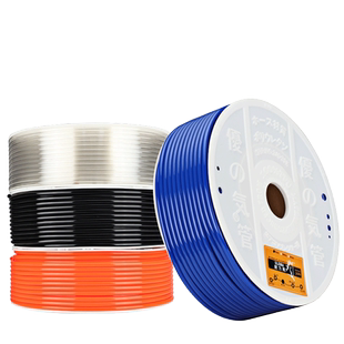 锐力马气管PU管8mm4/6/8/10/12空压机高压气泵软管气鼓直管气线管