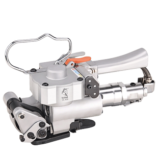 A25B19手持气动打包机免扣热熔PET纸箱塑钢带自动打包捆扎拉紧器