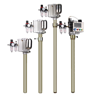 ULEMA齿轮油泵机气动注油加油机润滑抽油泵定量计量枪20L55L208L
