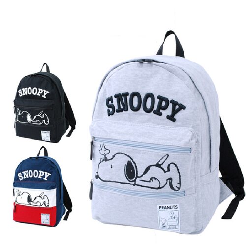 史努比snoopy全棉休闲双肩背包
