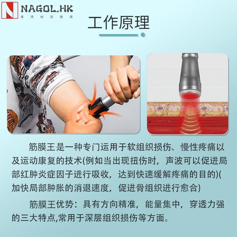 筋膜王养生仪身体管理肩颈腰椎劳损健康调理经络疏通组织筋膜仪器