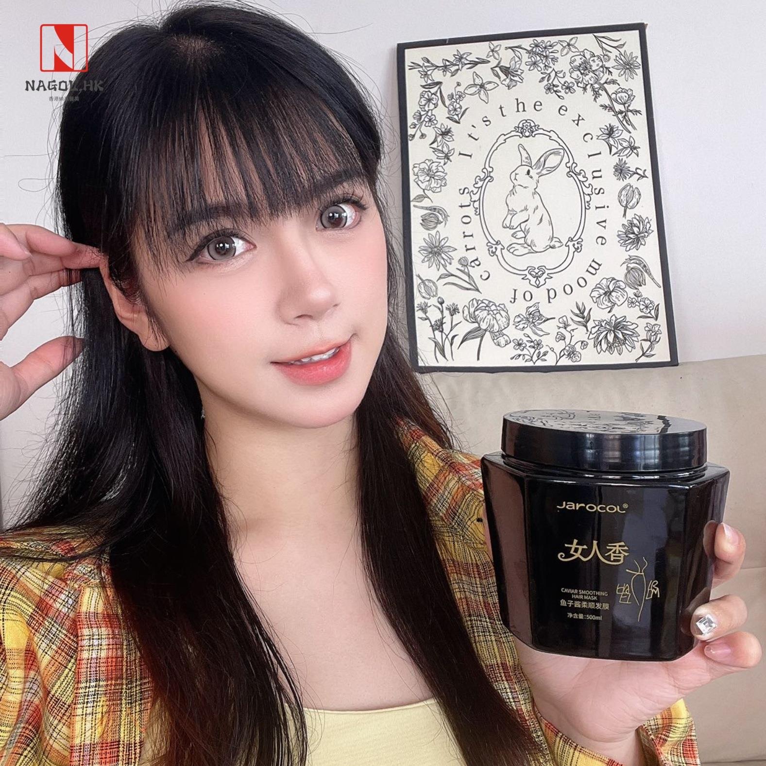 网红款鱼子酱女人香发膜修复干枯补水顺滑免蒸护发素现货清香