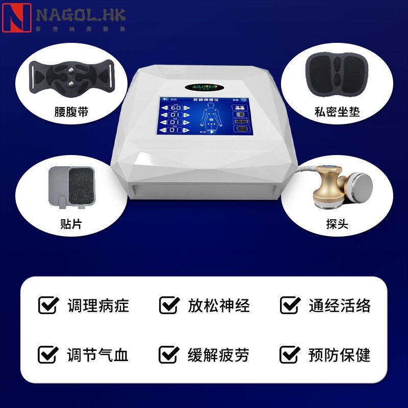 厂家直供DDS脉冲电疗仪 拓客引流 一机多用 疏通经络 按摩仪