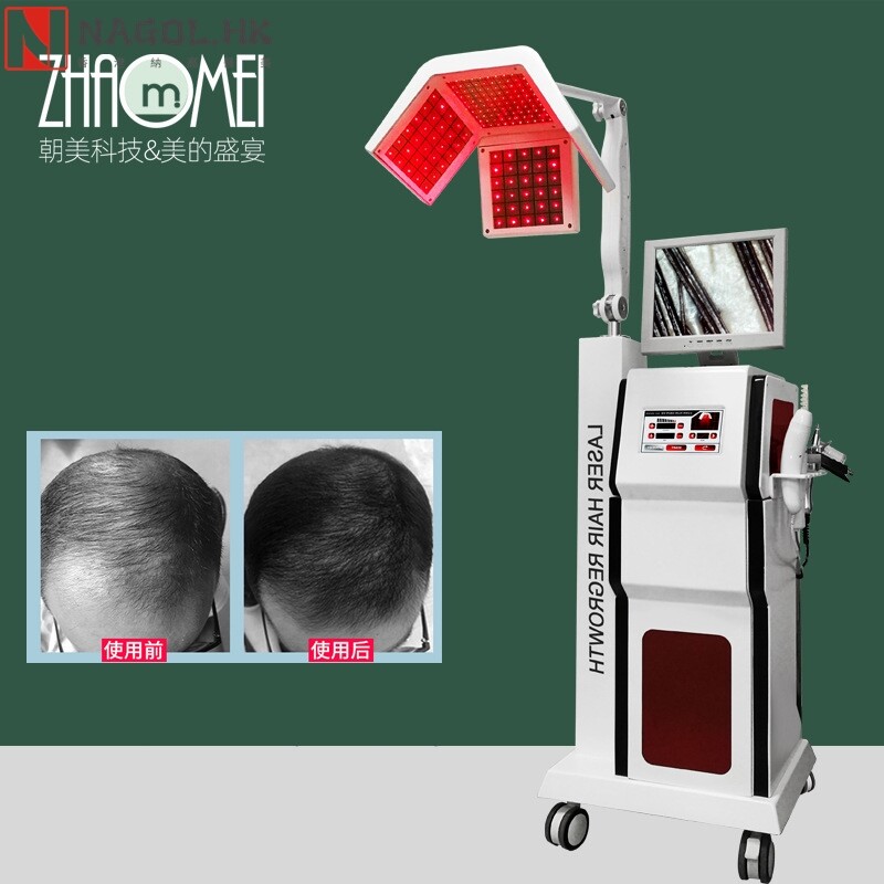 新款立式激光生发仪红光增发臭氧电疗梳头皮检测头皮综合护理仪器