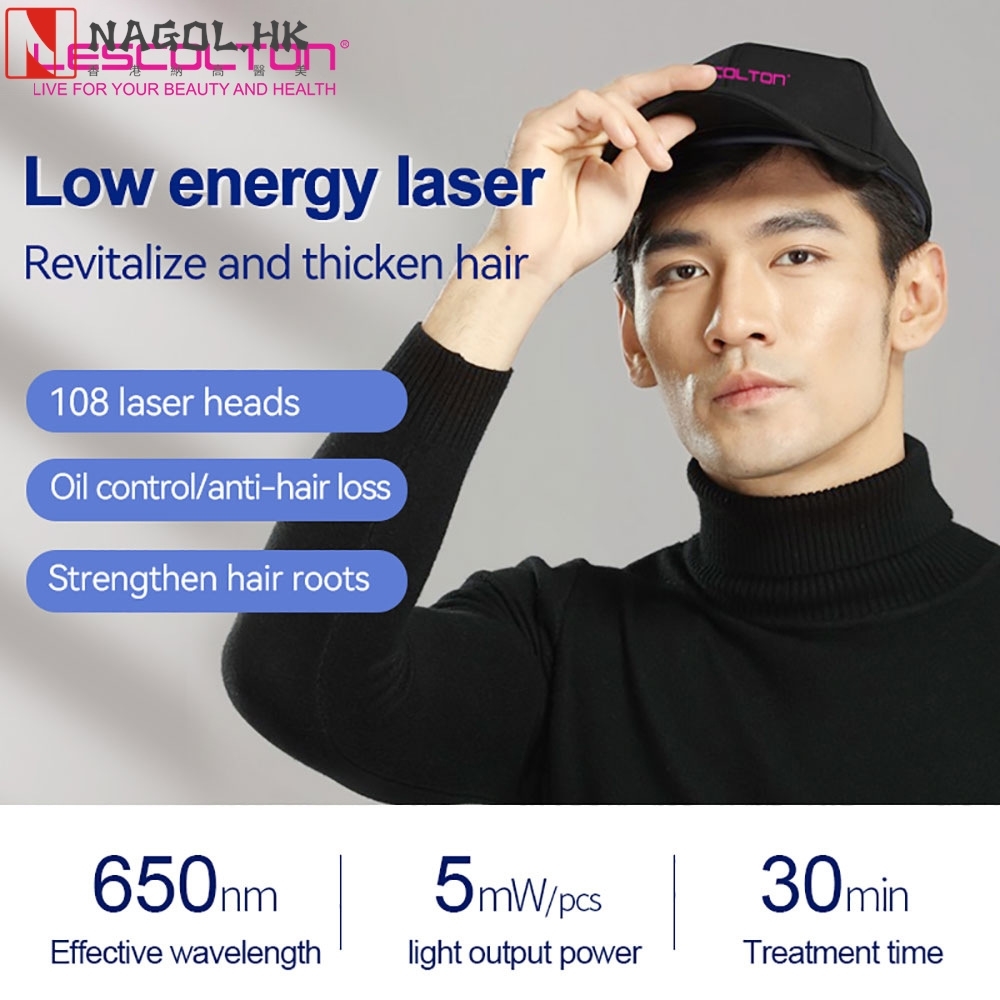 LESCOLTON Hair Growth Hat Hair Regrowth Cap Hair Loss Treatm