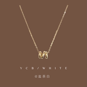 「岛屿来信」轻奢气质百搭项链小众设计感精致锁骨链高级感颈链