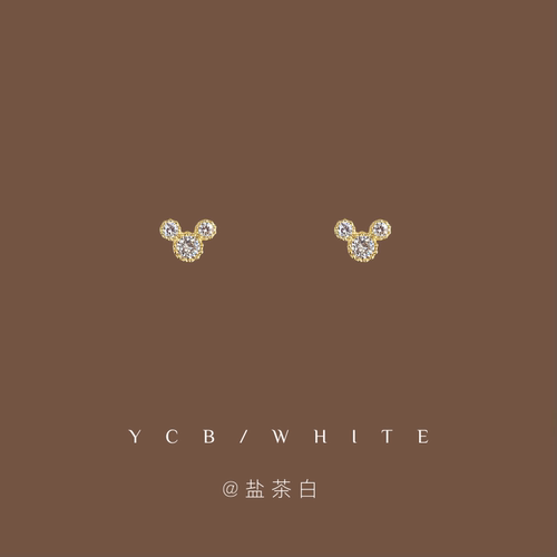 「童趣」睡觉不用摘的小耳钉！