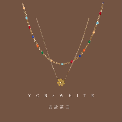 「昭和小雏菊」小众锁骨链！