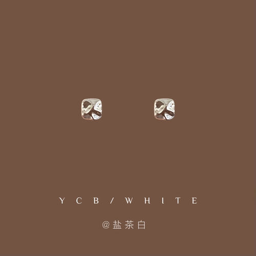 「熔岩拿铁」冷淡风耳钉子！