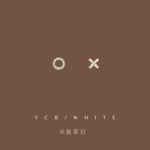 「双子」mini圆圈小耳钉！
